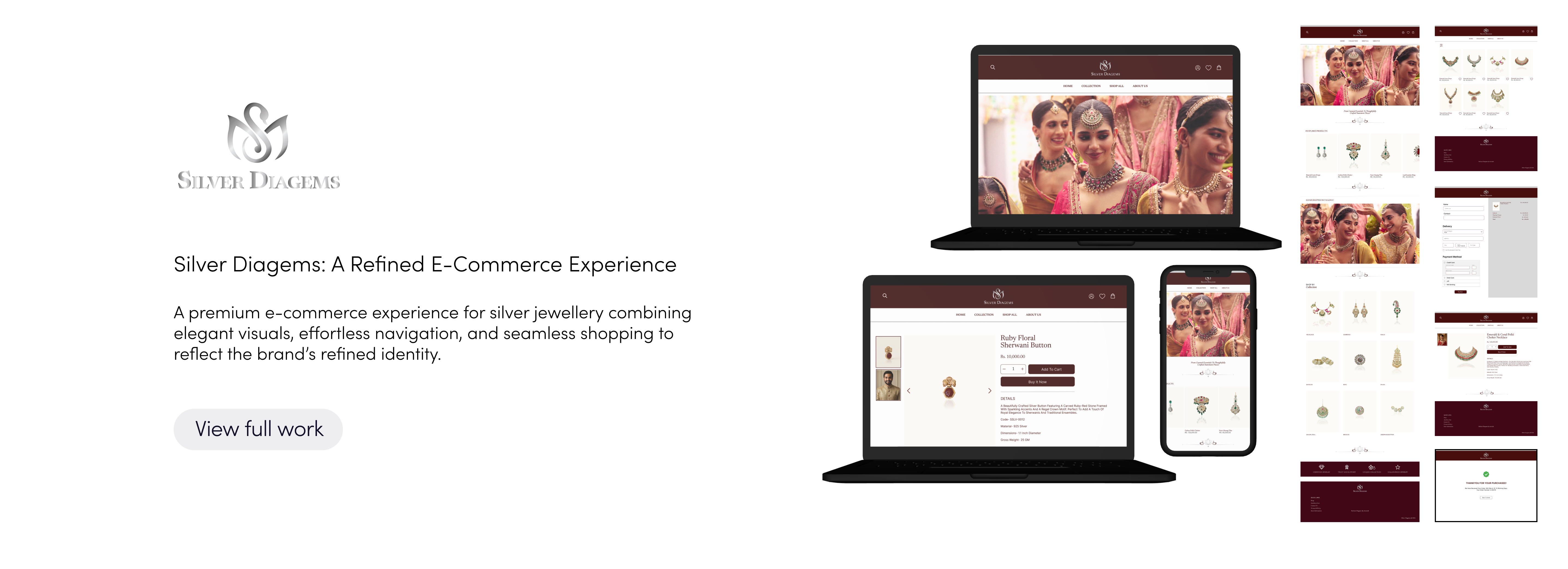 Silver Diagems: A Refined E-Commerce Experience